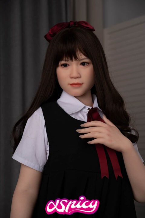 151cm school girl skinny body doll (9)