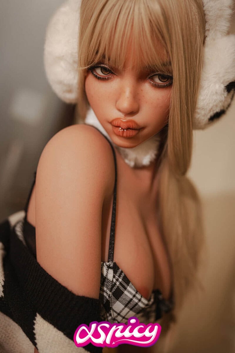 152cm blonde hair sex doll (5)