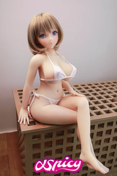 80cm young girl anime mini sex doll big boobs (2)