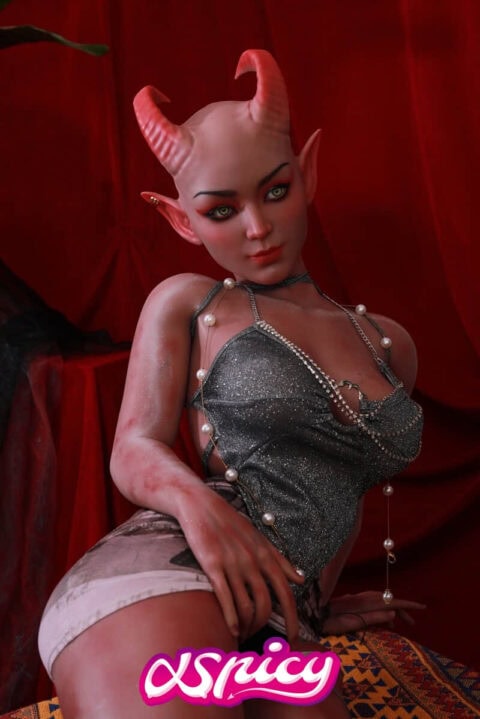 xspicydoll 153cm Horn Elf Ear Fantasy sex doll (9)