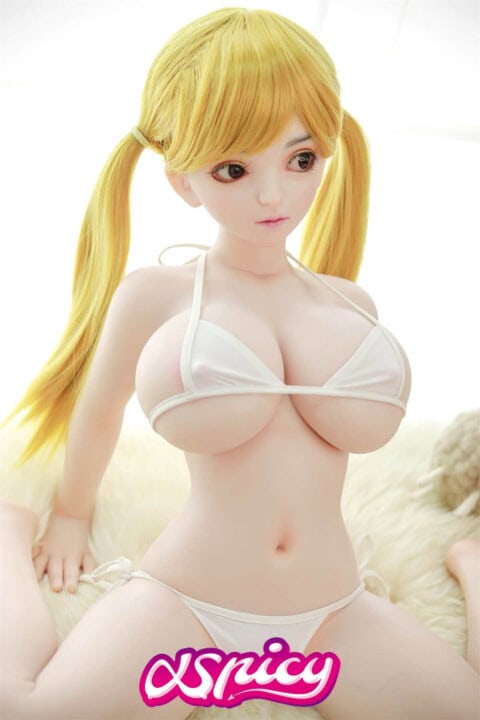 100cm cute girl big breast tpe mini sex doll for man (3)