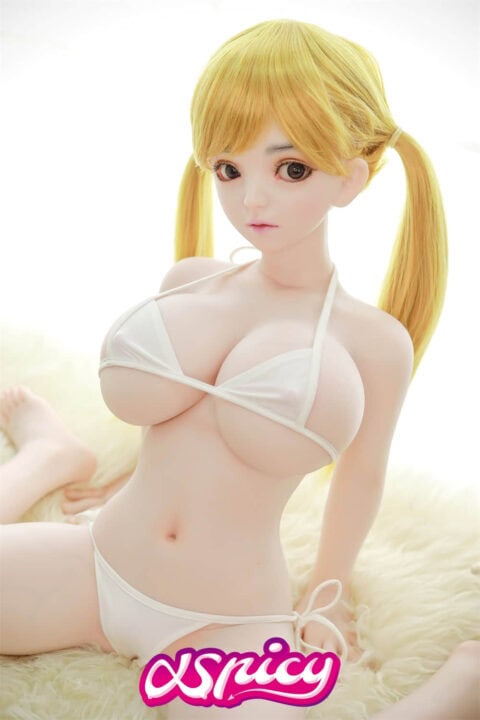 100cm cute girl big breast tpe mini sex doll for man (4)