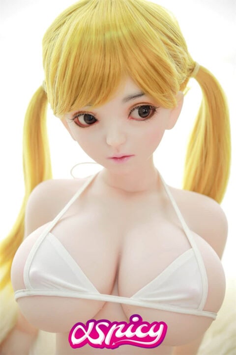 100cm cute girl big breast tpe mini sex doll for man (5)