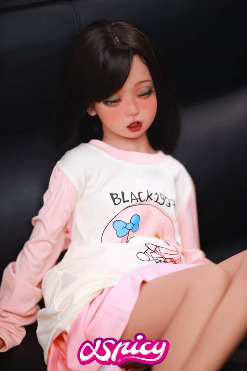 115cm mini sex doll closed eye beautiful girl xspicydoll (1)