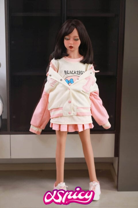 115cm mini sex doll closed eye beautiful girl xspicydoll (10)