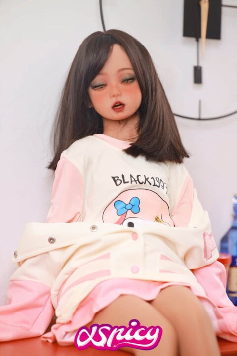 115cm mini sex doll closed eye beautiful girl xspicydoll (11)