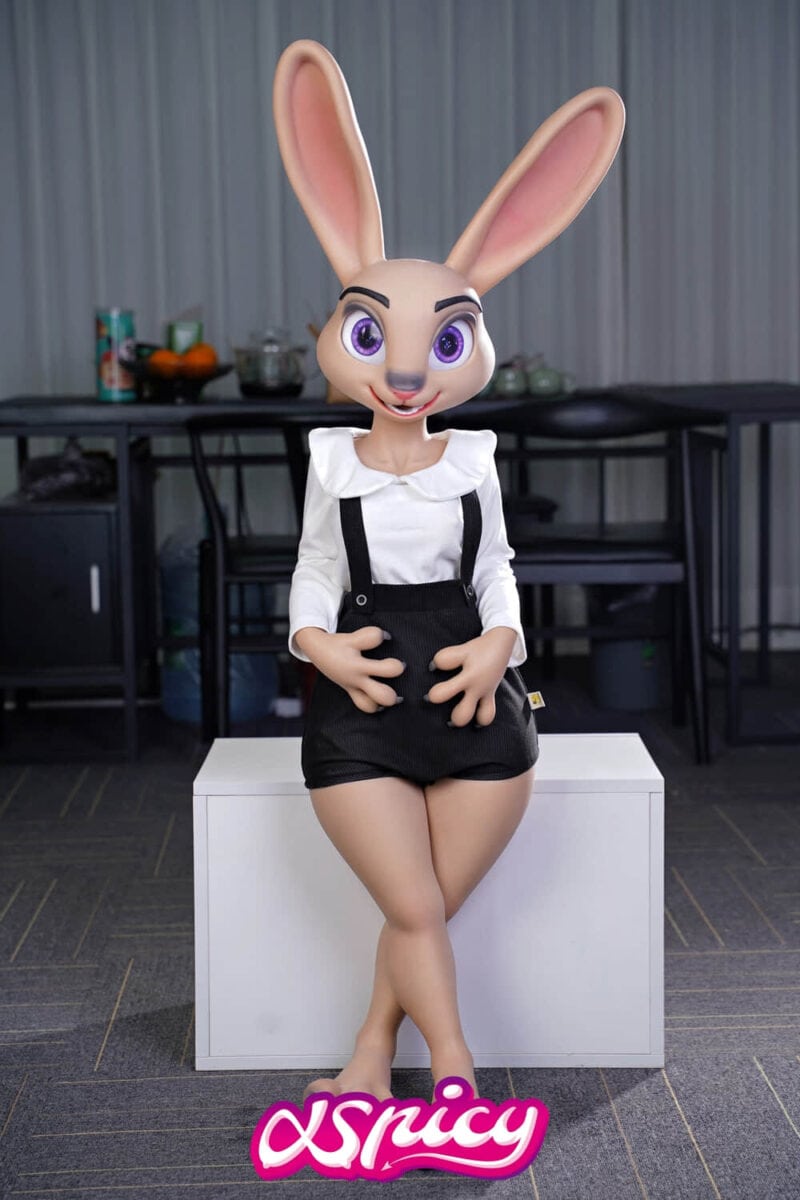 120cm Silicone Rabbitie Doll Cosplay Fanatsy Sex Doll (9)