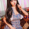 145cm cute girl round face sex doll sexy lady realistic vagina (21)