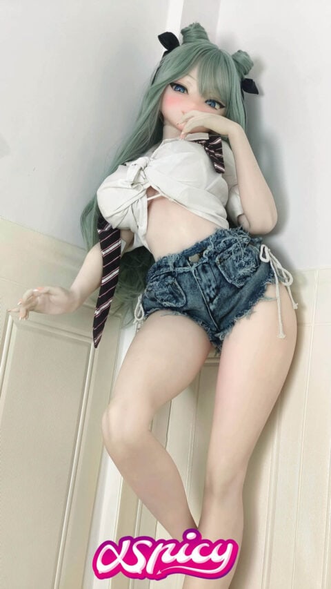 148cm Cute Girl Anime Sex Doll Big Breast Silicone Elsa Babe (17)