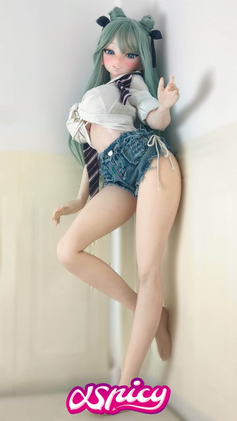 148cm Cute Girl Anime Sex Doll Big Breast Silicone Elsa Babe (19)