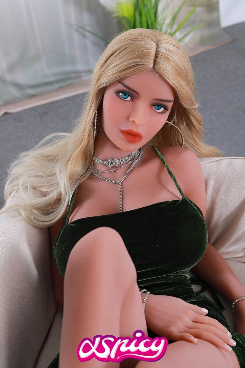 158cm Blonde Hair Woman I-Cup Gel Boobs Sex Doll Xspicydoll (12)