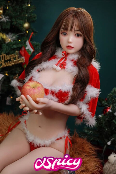 148cm big breast asian girl silicone head realistic vagina love doll (3)